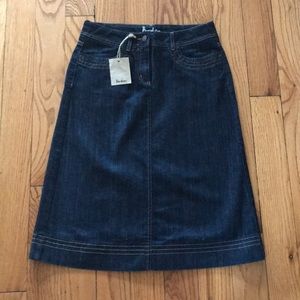 Boden denim skirt